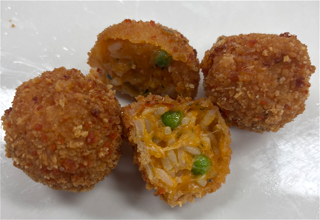 Arancini tomaat/mozzarella 6 stuks