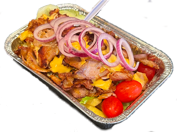 Kapsalon kip döner kebab