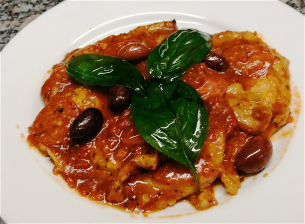 scaloppa alla pizzaiola