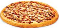 BBQ chicken pizza, 26 cm