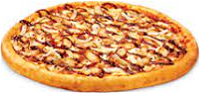 BBQ chicken pizza, 31 cm