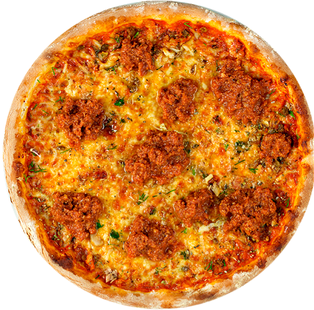 Pizza köfte, 26 cm