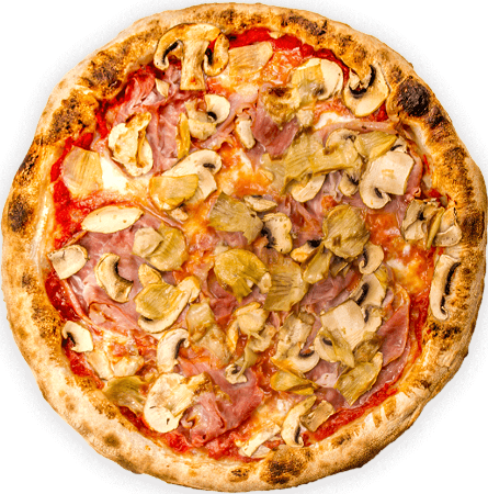 Pizza capricciosa, 31 cm