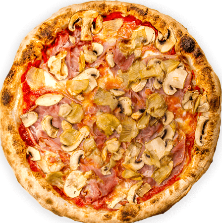 Pizza capricciosa, 26 cm