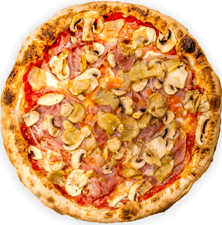 Pizza capricciosa, 36 cm