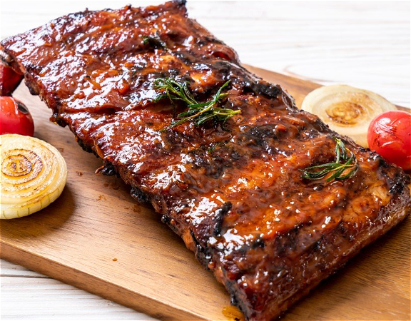 Spareribs barbeque