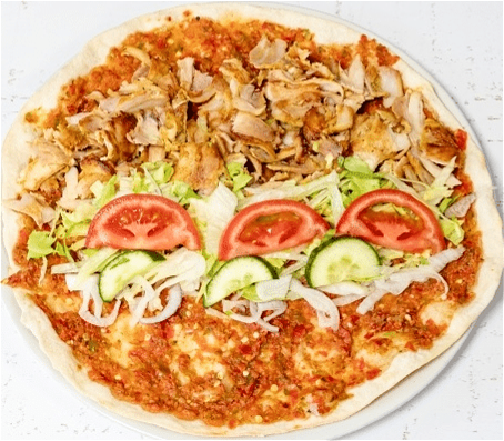 Turkse pizza kipfilet