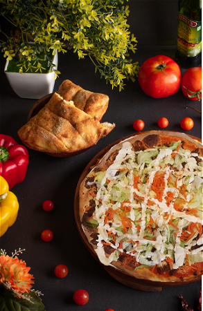 Pizza kapsalon, 31 cm