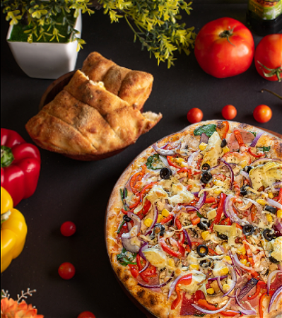 Pizza vegetarian, 31 cm