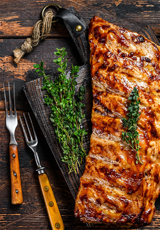 Spareribs naturel