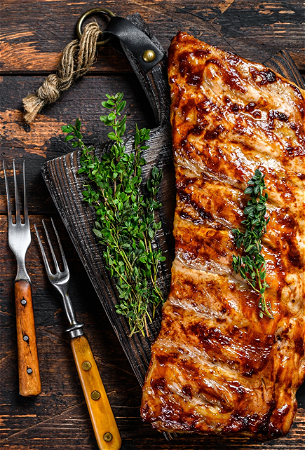 Spareribs barbeque