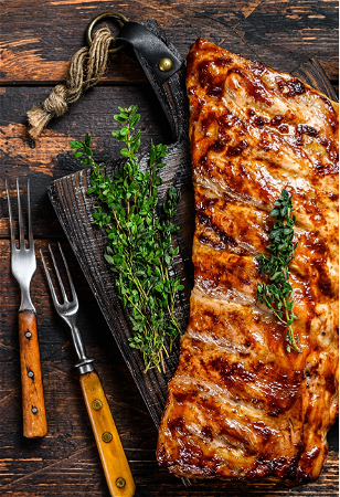 Spareribs piri piri