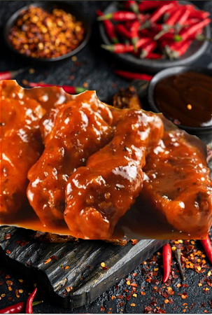 Buffalo Wings  Hot 16 stuks