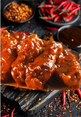 Buffalo Wings  Hot 10 stuks