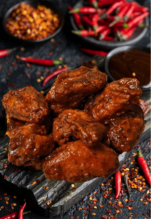 Buffalo Wings  BBQ 8 stuks