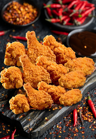 Spicy wings, 8 stuks