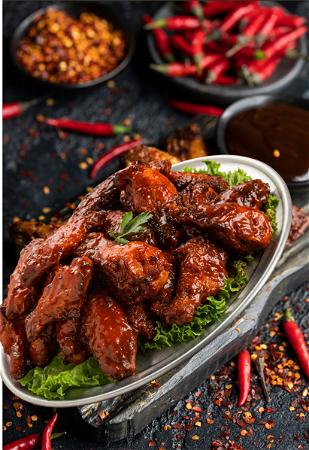 Buffalo Wings  Tropical 10 stuks