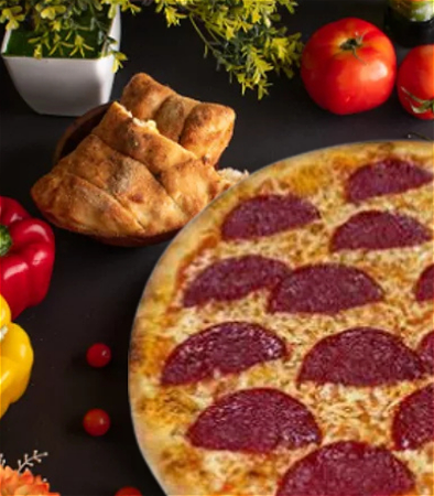 Pizza salami, 31 cm