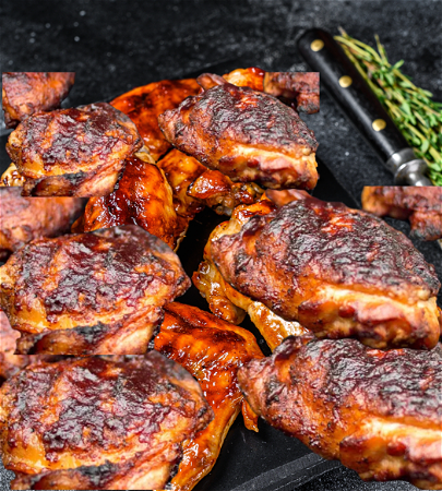 Chicken Ribs BBQ Menu