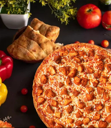 Spicy Chicken Tandoori Pizza