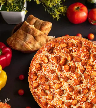 Spicy Chicken Tandoori Pizza