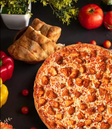 Spicy Chicken Tandoori Pizza