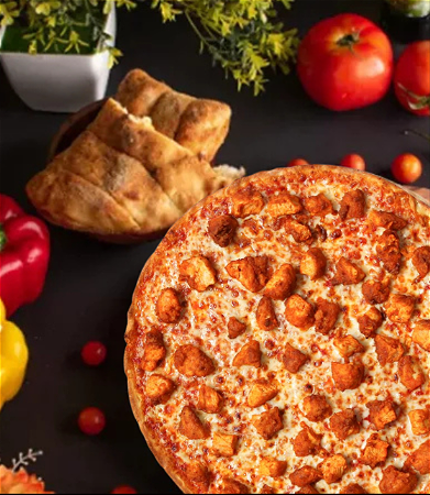 Spicy Chicken Tandoori Pizza