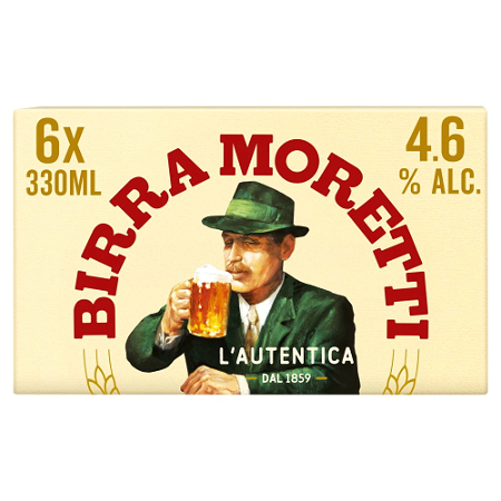 Birra Moretti 6x330ml