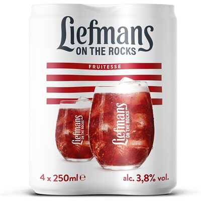 Liefmans fruitesse 4x 250ml