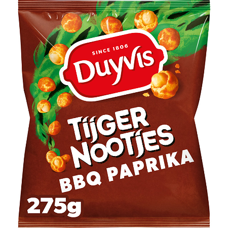 Duyvis Tijgernootjes BBQ Paprika