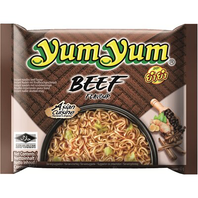 Yum Yum beef noodles 