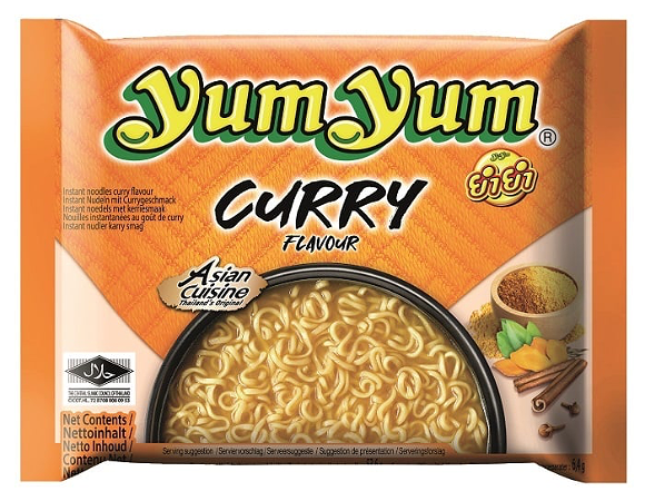 Yum Yum curry noodles 