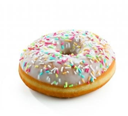 Party sprinkle donut