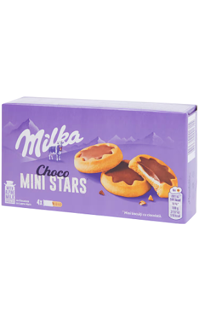 Milka choco mini stars