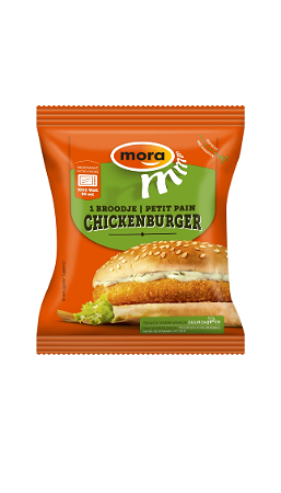 Mora broodje chickenburger