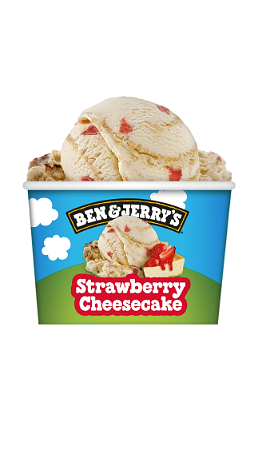 Ben & Jerry's Strawberry cheesecake