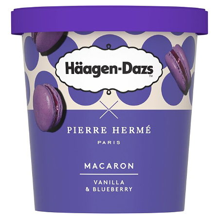 Häagen-Dazs Macaron Vanilla & Blueberry