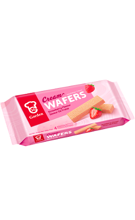 Garden Wafels Aardbeiensmaak 200g