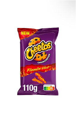 Cheetos Crunchetto's flamin hot