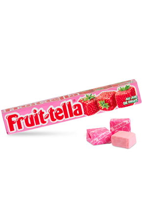 Fruitella Aardbei vegan rol