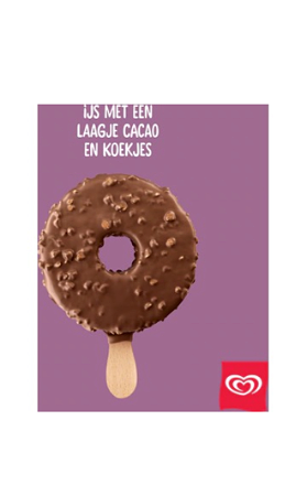 Ola Donut IJs Cocoa & Cookies