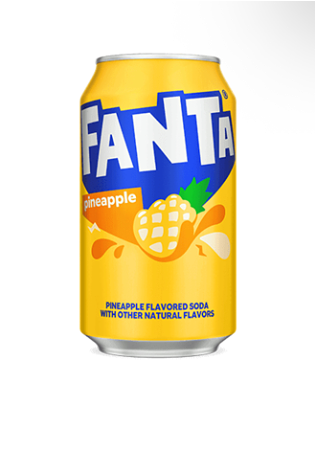 Fanta Usa Pineapple