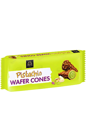 Pistachio Wafer Cones