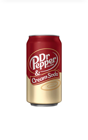 Dr pepper cream and soda