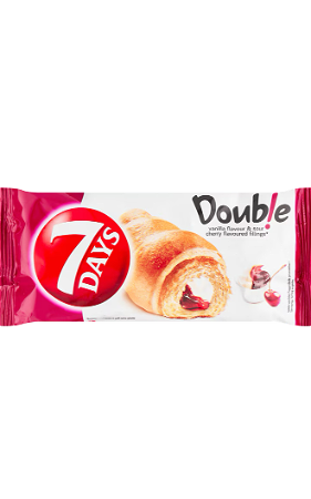 7 Days Double Vanilla Flavour & Sour Cherry Flavoured Fillings