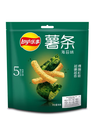 Lays Potato Fries Sticks Seaweed Flavor 90g
