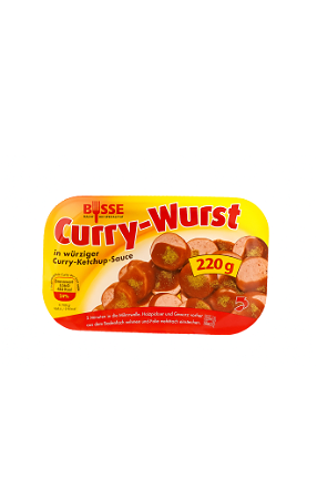 Busse curryworst 220g