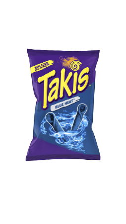 Takis Blue heat