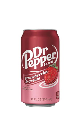 Dr. Pepper Strawberry Cream USA 355ml