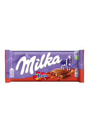 Milka Chocoladereep Daim